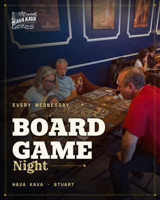 Board Game Night flyer